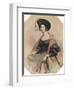 'Portrait of a Lady', c1855-John Absolon-Framed Premium Giclee Print