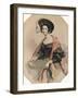 'Portrait of a Lady', c1855-John Absolon-Framed Giclee Print