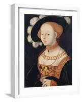 Portrait of a Lady, Ca 1530-Hans Baldung-Framed Giclee Print