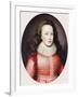 Portrait of a Lady Called Alathea, Countess of Arundel, 1619-Cornelius Johnson-Framed Giclee Print