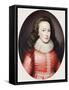 Portrait of a Lady Called Alathea, Countess of Arundel, 1619-Cornelius Johnson-Framed Stretched Canvas