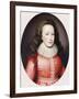 Portrait of a Lady Called Alathea, Countess of Arundel, 1619-Cornelius Johnson-Framed Giclee Print