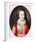 Portrait of a Lady Called Alathea, Countess of Arundel, 1619-Cornelius Johnson-Framed Giclee Print