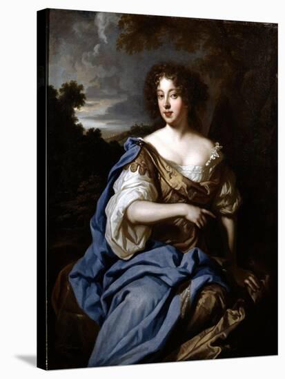 Portrait of a Lady Called Nell Gwynn, C.1670-Sir Peter Lely-Stretched Canvas