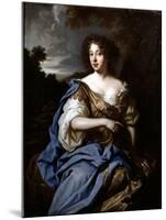 Portrait of a Lady Called Nell Gwynn, C.1670-Sir Peter Lely-Mounted Giclee Print