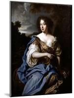 Portrait of a Lady Called Nell Gwynn, C.1670-Sir Peter Lely-Mounted Giclee Print