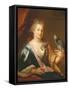 Portrait of a Lady Feeding a Parrot-Godfried Schalcken-Framed Stretched Canvas