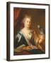 Portrait of a Lady Feeding a Parrot-Godfried Schalcken-Framed Giclee Print