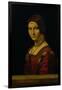 Portrait of a Lady from the Court of Milan, circa 1490-95-Leonardo da Vinci-Framed Giclee Print