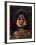 Portrait of a Lady, Frontal View, 1898-1899-Gustav Klimt-Framed Giclee Print