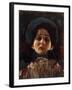 Portrait of a Lady, Frontal View, 1898-1899-Gustav Klimt-Framed Giclee Print