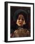 Portrait of a Lady, Frontal View, 1898-1899-Gustav Klimt-Framed Giclee Print