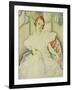 Portrait of a Lady, Half Length-Gerda Marie Frederike Wegener-Framed Giclee Print