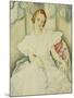 Portrait of a Lady, Half Length-Gerda Marie Frederike Wegener-Mounted Giclee Print