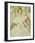 Portrait of a Lady, Half Length-Gerda Marie Frederike Wegener-Framed Giclee Print