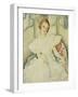 Portrait of a Lady, Half Length-Gerda Marie Frederike Wegener-Framed Giclee Print