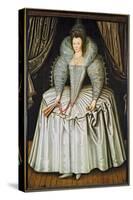 Portrait of a Lady, Identified as Elizabeth Howard, C.1595-1605-null-Stretched Canvas