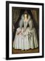 Portrait of a Lady, Identified as Elizabeth Howard, C.1595-1605-null-Framed Giclee Print