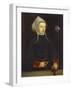 Portrait of a Lady, in a Black Dress and Holding a Crucifix-Ludger Tom Ring (Follower of)-Framed Giclee Print