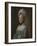 Portrait of a Lady in a Blue Dress, Possibly Mrs Mary Barnardiston-Nathaniel Hone-Framed Giclee Print