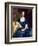 Portrait of a Lady in a Blue Velvet Dress-Charles Jervas-Framed Giclee Print