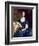 Portrait of a Lady in a Blue Velvet Dress-Charles Jervas-Framed Giclee Print