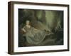 Portrait of a Lady in a Garden, 1730-Nicolas Lancret-Framed Giclee Print