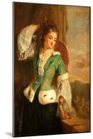 Portrait of a Lady in a Green Jacket, 1890-Philip Richard Morris-Mounted Giclee Print