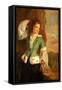 Portrait of a Lady in a Green Jacket, 1890-Philip Richard Morris-Framed Stretched Canvas
