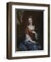 Portrait of a Lady in a Red Dress-Godfrey Kneller-Framed Giclee Print