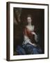 Portrait of a Lady in a Red Dress-Godfrey Kneller-Framed Giclee Print