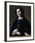 Portrait of a Lady in Costume-Federico Faruffini-Framed Giclee Print