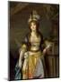 Portrait of a Lady in Turkish Fancy Dress, c.1790-Jean Baptiste Greuze-Mounted Giclee Print
