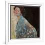 Portrait of a Lady in White, 1917/18-Gustav Klimt-Framed Giclee Print