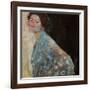 Portrait of a Lady in White, 1917/18-Gustav Klimt-Framed Giclee Print