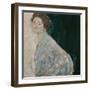 Portrait of a Lady in white, 1917-Gustav Klimt-Framed Giclee Print