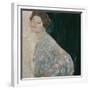 Portrait of a Lady in white, 1917-Gustav Klimt-Framed Giclee Print