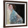 Portrait of a Lady in White (Unfinishe), 1917-Gustav Klimt-Framed Giclee Print