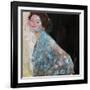 Portrait of a Lady in White (Unfinishe), 1917-Gustav Klimt-Framed Giclee Print