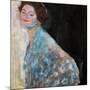 Portrait of a Lady in White (Unfinishe), 1917-Gustav Klimt-Mounted Giclee Print