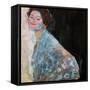 Portrait of a Lady in White (Unfinishe), 1917-Gustav Klimt-Framed Stretched Canvas