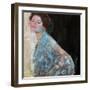 Portrait of a Lady in White (Unfinishe), 1917-Gustav Klimt-Framed Giclee Print