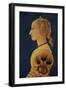 Portrait of a Lady in Yellow, circa 1465-Alesso Baldovinetti-Framed Giclee Print