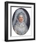 Portrait of a Lady, known as Madame Poisson, Mother of Madame De Pompadour-Adelaide Labille-Guiard-Framed Giclee Print