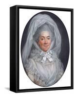 Portrait of a Lady, known as Madame Poisson, Mother of Madame De Pompadour-Adelaide Labille-Guiard-Framed Stretched Canvas