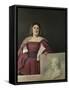 Portrait of a Lady (La Schiavon), C. 1510-Titian (Tiziano Vecelli)-Framed Stretched Canvas