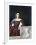 Portrait of a Lady, La Schiavona (The Dalmatian Woman), C1510-1512-Titian (Tiziano Vecelli)-Framed Giclee Print