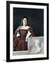 Portrait of a Lady, La Schiavona (The Dalmatian Woman), C1510-1512-Titian (Tiziano Vecelli)-Framed Giclee Print