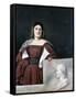 Portrait of a Lady, La Schiavona (The Dalmatian Woman), C1510-1512-Titian (Tiziano Vecelli)-Framed Stretched Canvas