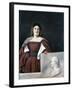 Portrait of a Lady, La Schiavona (The Dalmatian Woman), C1510-1512-Titian (Tiziano Vecelli)-Framed Giclee Print
